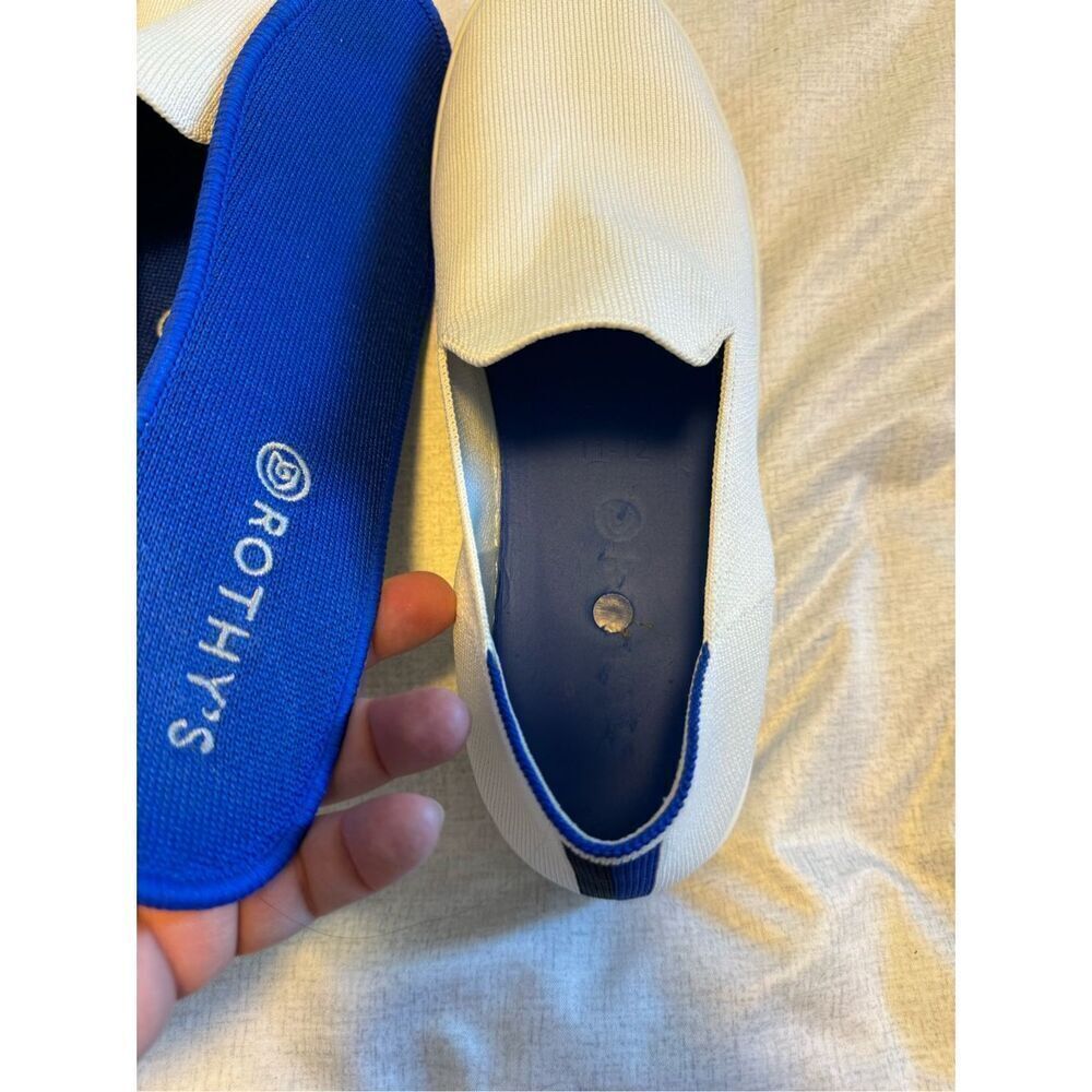 Rothys women’s size 11.5 white slip on sneakers - EUC - Picture 14 of 15